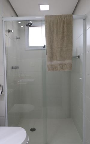 Apartamento à venda com 122m², 3 quartos e 2 vagasBanheiro da Suíte 1