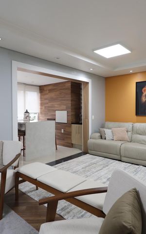 Apartamento à venda com 122m², 3 quartos e 2 vagasSala