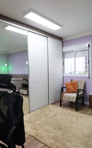Apartamento à venda com 122m², 3 quartos e 2 vagasQuarto 2 - Suíte