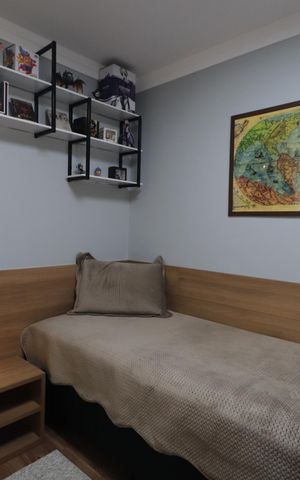 Apartamento à venda com 122m², 3 quartos e 2 vagasQuarto 1 - Suíte