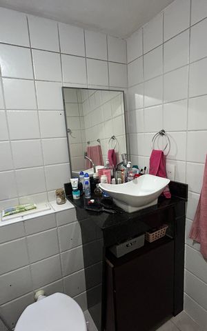 Apartamento à venda com 67m², 2 quartos e 1 vagaBanheiro da Suíte
