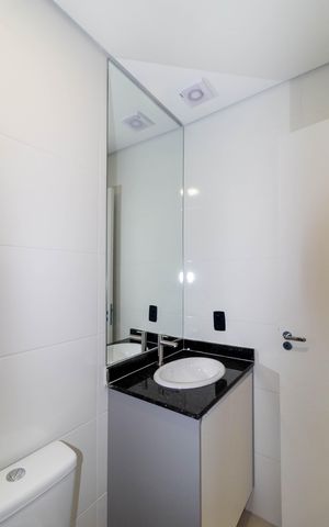 Apartamento para alugar com 45m², 2 quartos e 1 vaga Apartamento para alugar com 45m², 2 quartos e 1 vagaBanheiro Social