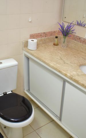 Apartamento para alugar com 48m², 1 quarto e 1 vagaBanheiro da Suíte
