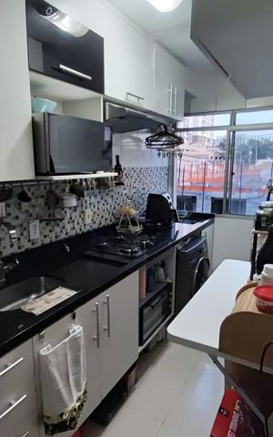 Apartamento à venda com 50m², 2 quartos e sem vaga Apartamento à venda com 50m², 2 quartos e sem vagaCozinha e Área de Serviço