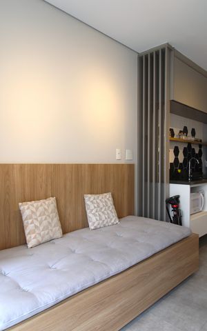 Studio à venda com 34m², 1 quarto e sem vagaSala/Cozinha