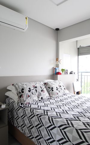 Studio à venda com 34m², 1 quarto e sem vagaSala/Quarto