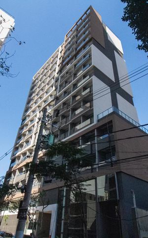 Studio para alugar com 25m², 1 quarto e sem vaga Studio para alugar com 25m², 1 quarto e sem vagaFachada do Prédio