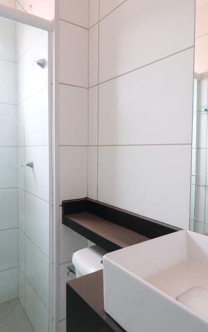 Apartamento para alugar com 110m², 2 quartos e 1 vagaBanheiro 1