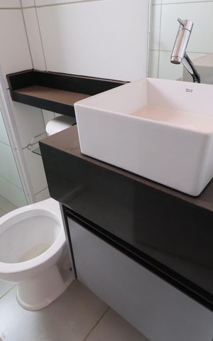 Apartamento para alugar com 110m², 2 quartos e 1 vagaBanheiro 2