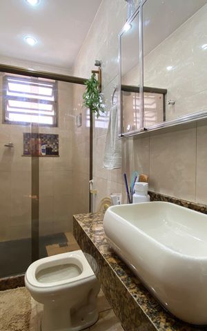 Apartamento à venda com 82m², 3 quartos e 1 vaga Apartamento à venda com 82m², 3 quartos e 1 vagaBanheiro Social