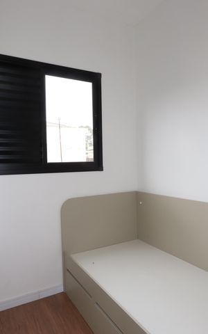 Apartamento à venda com 45m², 2 quartos e 1 vagaQuarto 2