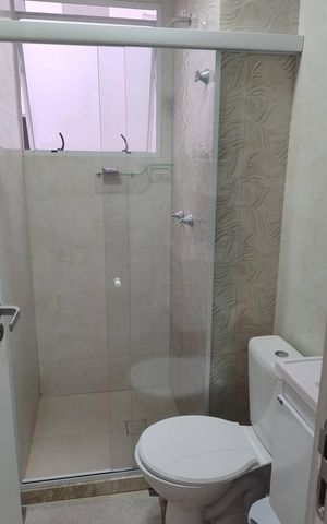 Apartamento para alugar com 45m², 2 quartos e 1 vaga Apartamento para alugar com 45m², 2 quartos e 1 vagaBanheiro