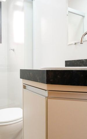 Apartamento à venda com 53m², 2 quartos e 1 vagaBanheiro da suíte