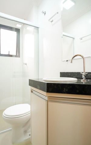 Apartamento à venda com 53m², 2 quartos e 1 vagaBanheiro social
