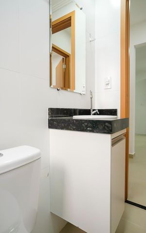 Apartamento à venda com 53m², 2 quartos e 1 vagaBanheiro social