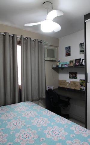 Apartamento à venda com 113m², 3 quartos e 2 vagasQuarto 2 - Suíte