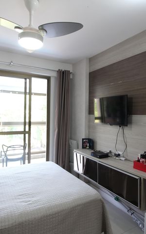 Apartamento à venda com 113m², 3 quartos e 2 vagasQuarto 3 - Suíte