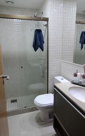 Apartamento à venda com 113m², 3 quartos e 2 vagasBanheiro Social