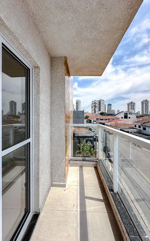 Apartamento à venda com 47m², 2 quartos e sem vaga Apartamento à venda com 47m², 2 quartos e sem vagaVaranda da Sala