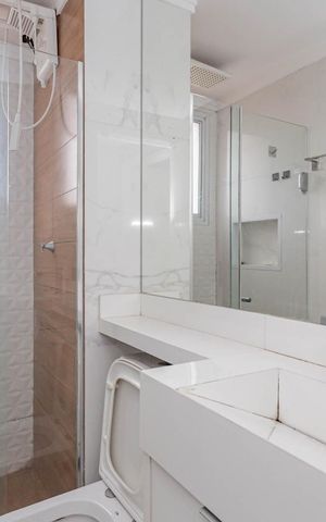 Apartamento para alugar com 40m², 2 quartos e sem vagaBanheiro