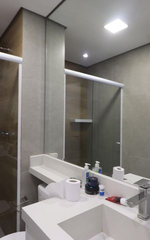 Apartamento para alugar com 95m², 3 quartos e 2 vagasBanheiro Social