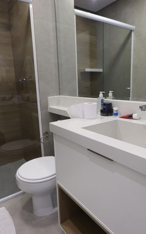 Apartamento para alugar com 95m², 3 quartos e 2 vagasBanheiro Social