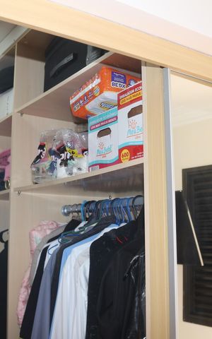 Apartamento à venda com 105m², 3 quartos e 1 vagaCloset da suíte 1