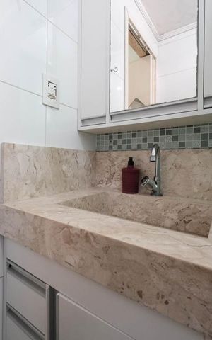 Apartamento à venda com 55m², 2 quartos e 1 vagaBanheiro