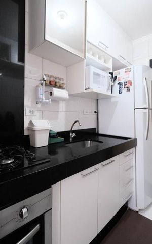 Apartamento à venda com 55m², 2 quartos e 1 vagaCozinha