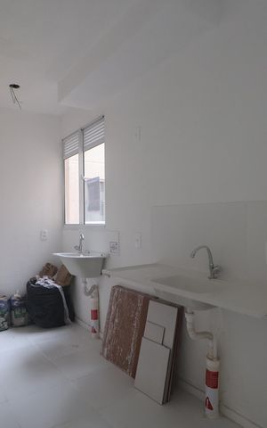 Apartamento para alugar com 42m², 2 quartos e 1 vagaCozinha e Área de Serviço