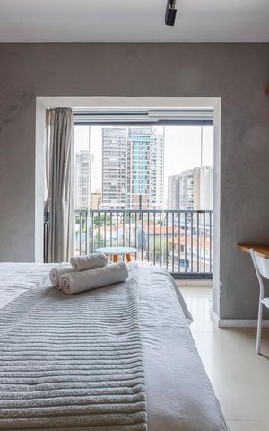 Studio à venda com 22m², 1 quarto e sem vaga