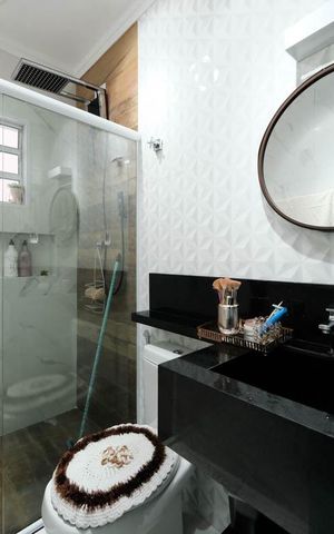 Casa para alugar com 250m², 3 quartos e 4 vagasBanheiro da Suíte