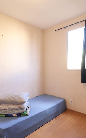 Apartamento para alugar com 46m², 2 quartos e 1 vaga Apartamento para alugar com 46m², 2 quartos e 1 vagaQuarto 1