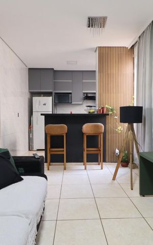 Apartamento para alugar com 46m², 2 quartos e 1 vaga Apartamento para alugar com 46m², 2 quartos e 1 vagaSala