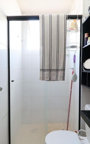 Apartamento para alugar com 46m², 2 quartos e 1 vaga Apartamento para alugar com 46m², 2 quartos e 1 vagaBanheiro