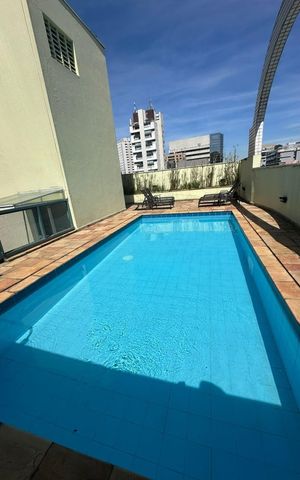 Apartamento para alugar com 34m², 1 quarto e 1 vaga