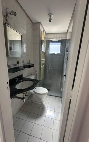 Apartamento para alugar com 34m², 1 quarto e 1 vaga