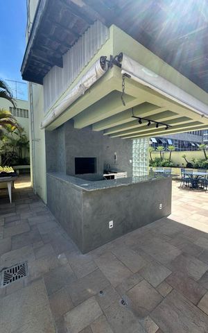 Apartamento para alugar com 34m², 1 quarto e 1 vaga
