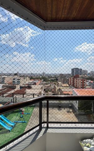 Apartamento à venda com 83m², 3 quartos e 2 vagasVaranda