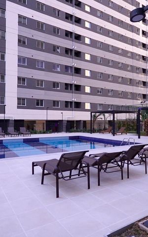 Apartamento para alugar com 38m², 1 quarto e sem vagaÁrea comum - Piscina