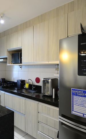 Apartamento à venda com 68m², 3 quartos e 2 vagasCozinha