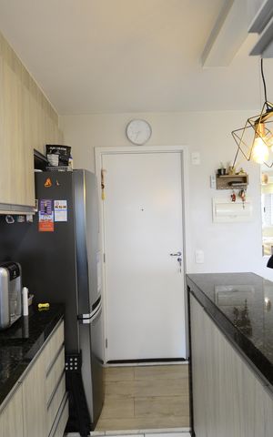 Apartamento à venda com 68m², 3 quartos e 2 vagasCozinha