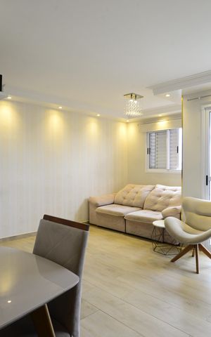 Apartamento à venda com 68m², 3 quartos e 2 vagasSala