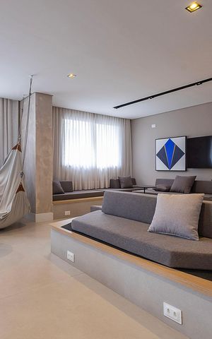 Studio para alugar com 28m², 1 quarto e sem vaga Studio para alugar com 28m², 1 quarto e sem vagaLounge
