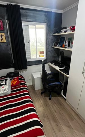 Apartamento à venda com 118m², 4 quartos e 2 vagas Apartamento à venda com 118m², 4 quartos e 2 vagasQuarto 3