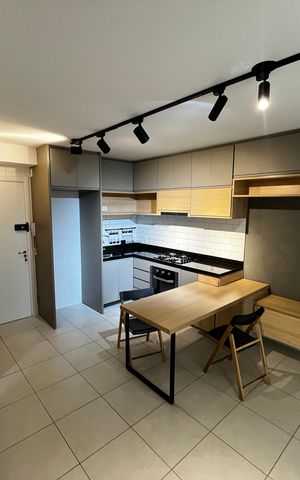 Apartamento à venda com 38m², 1 quarto e sem vaga Apartamento à venda com 38m², 1 quarto e sem vagaSala/Cozinha