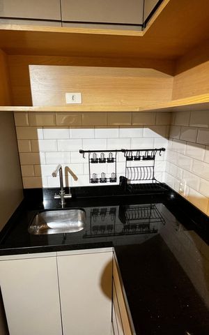 Apartamento à venda com 38m², 1 quarto e sem vaga Apartamento à venda com 38m², 1 quarto e sem vagaSala/Cozinha