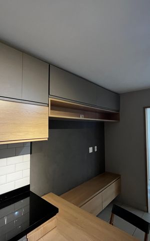 Apartamento à venda com 38m², 1 quarto e sem vaga Apartamento à venda com 38m², 1 quarto e sem vagaSala/Cozinha