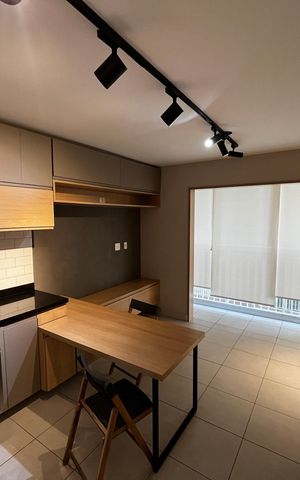 Apartamento à venda com 38m², 1 quarto e sem vaga Apartamento à venda com 38m², 1 quarto e sem vagaSala/Cozinha