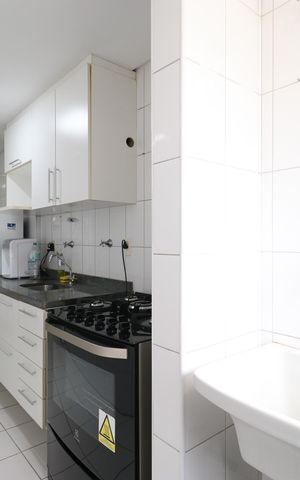 Apartamento para alugar com 64m², 2 quartos e 2 vagasCozinha e Área de Serviço